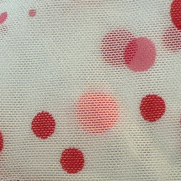 Calvin Klein Choice Red and White Polka Dot Bra and Panty Set 36b panty Sz M - Picture 4 of 8